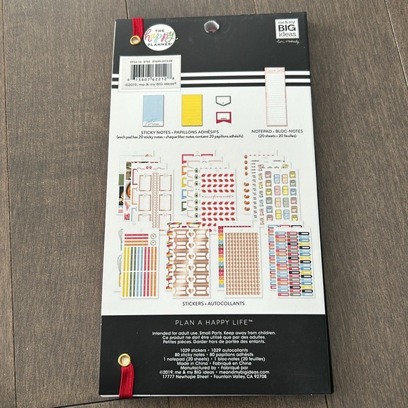 ME & MY BIG IDEAS Happy Planner Happiness is Homemade Sticker Accessory Book - Picture 6 of 9
